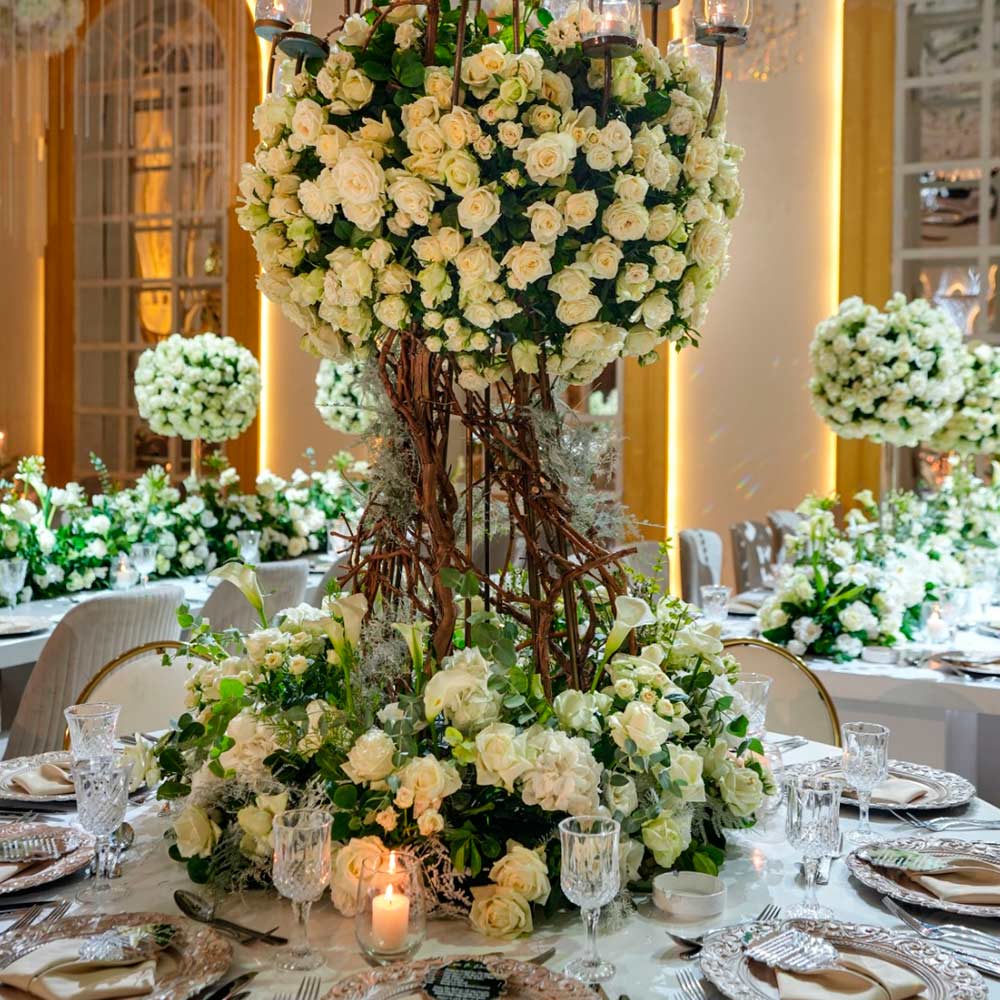 Decoración de eventos premium - Cómo organizar las mesas de una boda